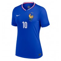 Maglia Calcio Francia Kylian Mbappe #10 Prima Divisa Donna Europei 2024 Manica Corta